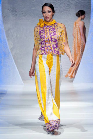 Lala Textiles Summer Collection at Pakistan Fashion Week London 2012 Day 2