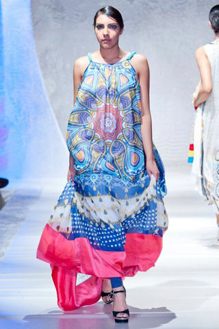 Lala Textiles Summer Collection at Pakistan Fashion Week London 2012 Day 2