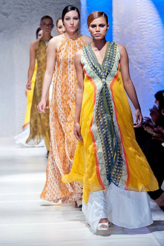 Lala Textiles Summer Collection at Pakistan Fashion Week London 2012 Day 2