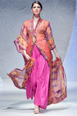 Lala Textiles Summer Collection at Pakistan Fashion Week London 2012 Day 2