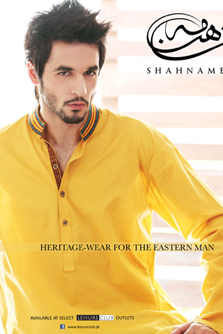 Latest Eid Collection 2012 for Men by Shahnameh