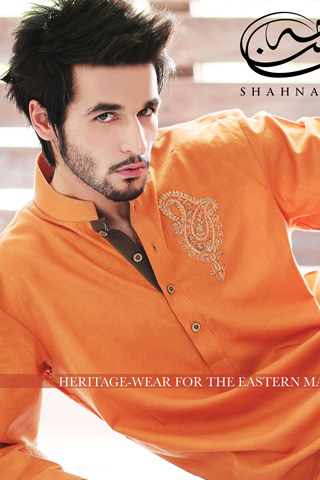 Latest Eid Collection 2012 for Men by Shahnameh