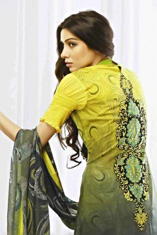 Mahiymaan Designer - Eid Collection 2012 by Al Zohaib Textiles