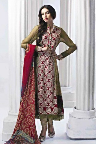 Mahiymaan Designer - Eid Collection 2012 by Al Zohaib Textiles