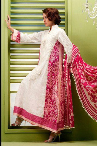 Mid Summer Eid Lawn Collection 2012 by Ayesha Somaiya