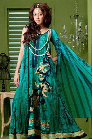 Mid Summer Eid Lawn Collection 2012 by Ayesha Somaiya