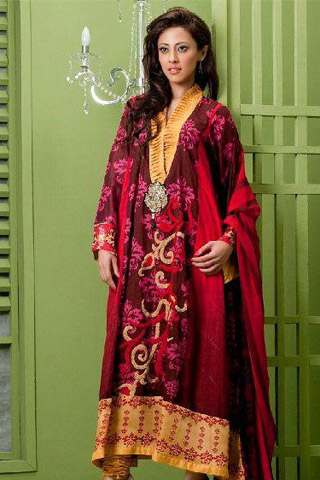 Mid Summer Eid Lawn Collection 2012 by Ayesha Somaiya