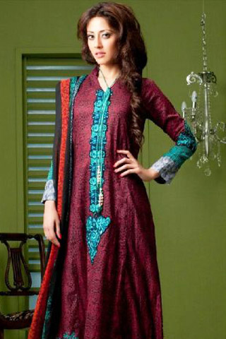 Mid Summer Eid Lawn Collection 2012 by Ayesha Somaiya