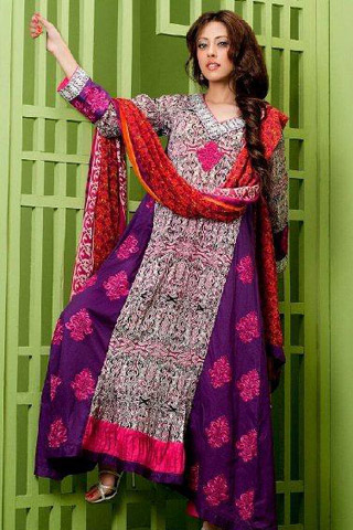 Mid Summer Eid Lawn Collection 2012 by Ayesha Somaiya