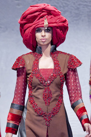 Nauman Arfeen at Pakistan Fashion Week London 2012