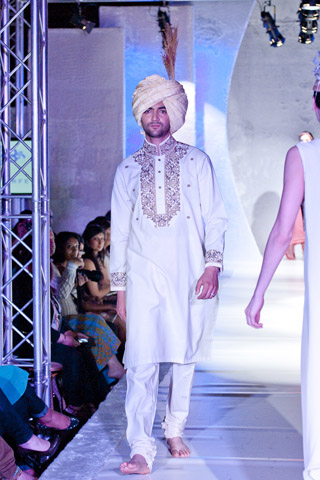 Nauman Arfeen at Pakistan Fashion Week London 2012 Day 2