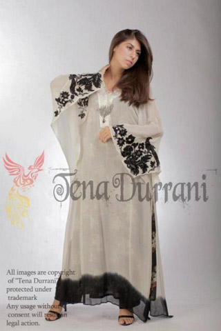 Party Wear Summer Collection 2012 By Tena Durrani