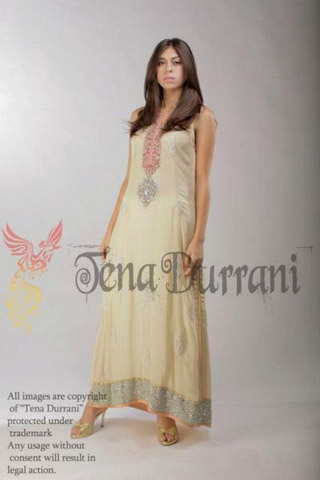 Party Wear Summer Collection 2012 By Tena Durrani