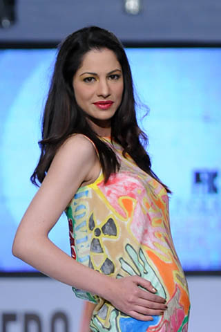 Cybil at PFDC Sunsilk Fashion Week 2012
