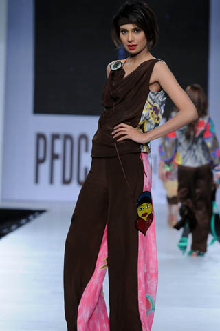 Sadaf Malaterre & Anjum Alix Noon at PFDC Sunsilk Fashion Week 2012 Day 4