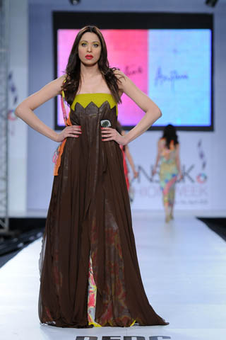 Sadaf Malaterre & Anjum Alix Noon at PFDC Sunsilk Fashion Week 2012 Day 4