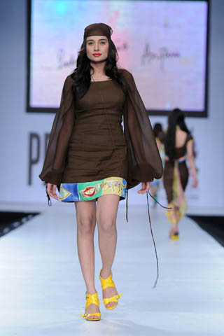 Sadaf Malaterre & Anjum Alix Noon at PFDC Sunsilk Fashion Week 2012 Day 4