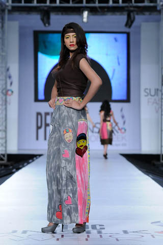 Sadaf Malaterre & Anjum Alix Noon at PFDC Sunsilk Fashion Week 2012 Day 4