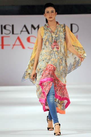 Sadia Designer Lawn Collection at Islamabad Fashion Week A/W 2012