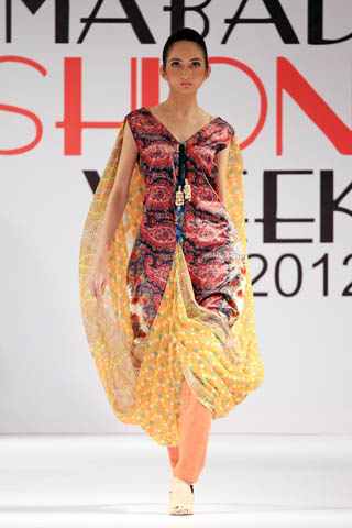 Sadia Designer Lawn Collection at Islamabad Fashion Week A/W 2012