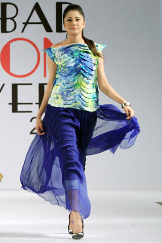 Sadia Designer Lawn Collection at Islamabad Fashion Week A/W 2012