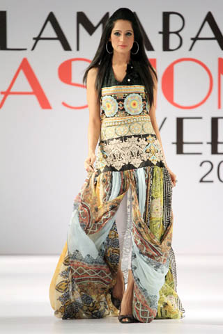 Sadia Designer Lawn Collection at Islamabad Fashion Week A/W 2012