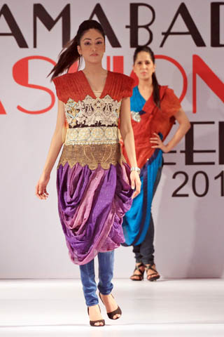 Sadia Designer Lawn Collection at Islamabad Fashion Week A/W 2012