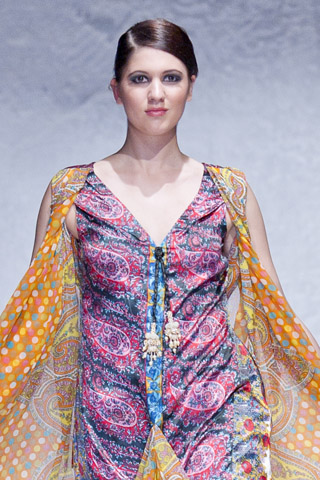 Sadia Designer Lawn at Pakistan Fashion Week London 2012 Day 1