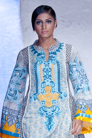 Sadia Designer Lawn - Pakistan Fashion Week London 2012