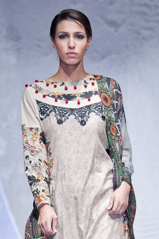 Sadia Designer Lawn - Pakistan Fashion Week London 2012