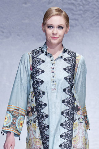 Sadia Designer Lawn - Pakistan Fashion Week London 2012