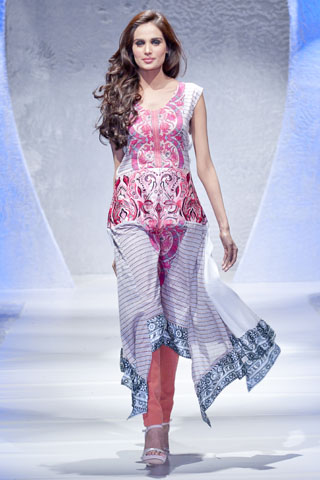 Sadia Designer Lawn - Pakistan Fashion Week London 2012