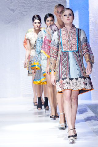 Sadia Designer Lawn - Pakistan Fashion Week London 2012