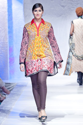 Sadia Designer Lawn - Pakistan Fashion Week London 2012