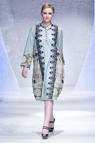 Sadia Designer Lawn - Pakistan Fashion Week London 2012