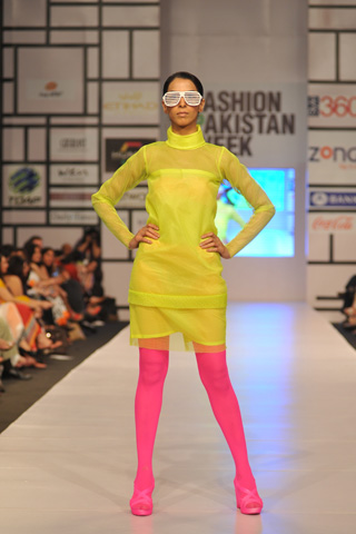 Sanam Chaudhri at Fashion Pakistan Week 2012 Day 1