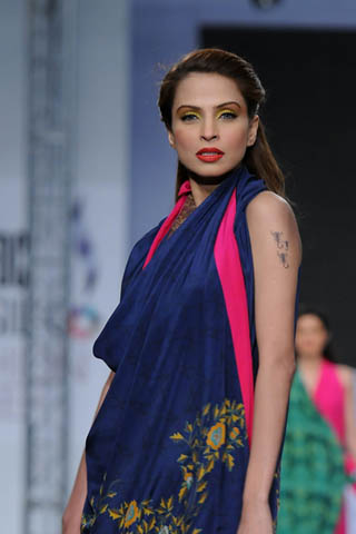 Fouzia Aman at PFDC Sunsilk Fashion Week 2012