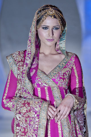 Sara Rohale Asghar at Pakistan Fashion Week London 2012