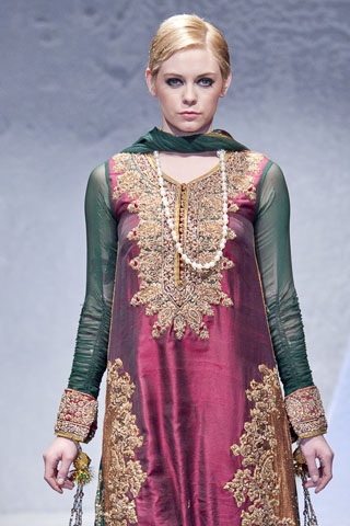 Sara Rohale Asghar at Pakistan Fashion Week London 2012