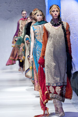 Sara Rohale Asghar at Pakistan Fashion Week London 2012 Day 1