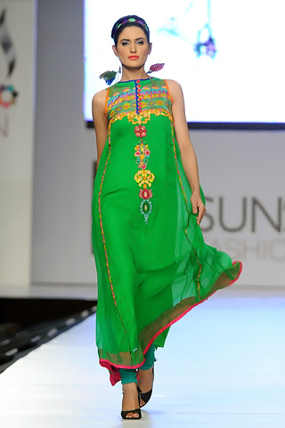 Somal Halepoto at PFDC Sunsilk Fashion Week 2012 Day 3