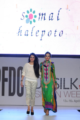 Somal Halepoto at PFDC Sunsilk Fashion Week 2012 Day 3