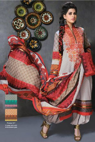 Summer Lawn Collection 2012 Vol 1 by Al Karam