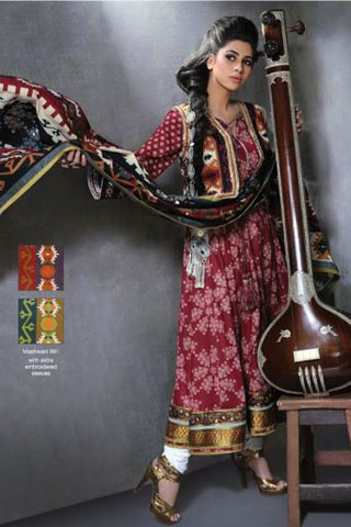 Summer Lawn Collection 2012 Vol 1 by Al Karam
