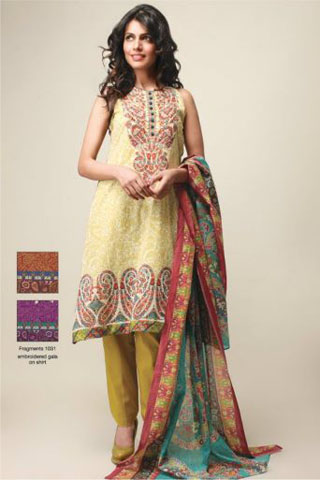 Summer Lawn Collection 2012 Vol 1 by Al Karam