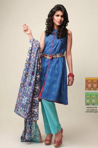 Summer Lawn Collection 2012 Vol 1 by Al Karam