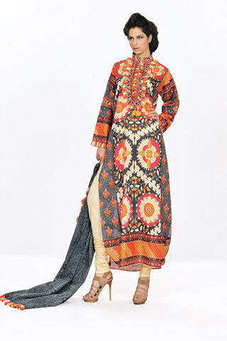 Summer Lawn Collection 2012 by Khaadi, Summer Lawn Prints 2012