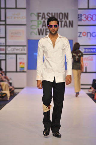 Tayyab Bombal at Fashion Pakistan Week 2012 Day 2