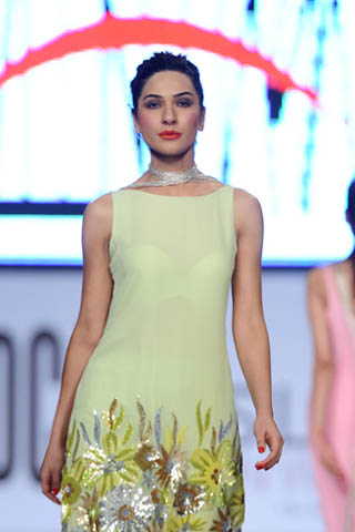 Tazeen Hassan at PFDC Sunsilk Fashion Week 2012