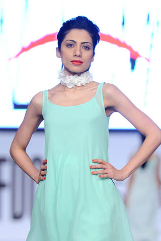 Tazeen Hassan at PFDC Sunsilk Fashion Week 2012